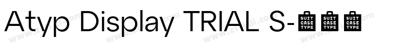 Atyp Display TRIAL S字体转换